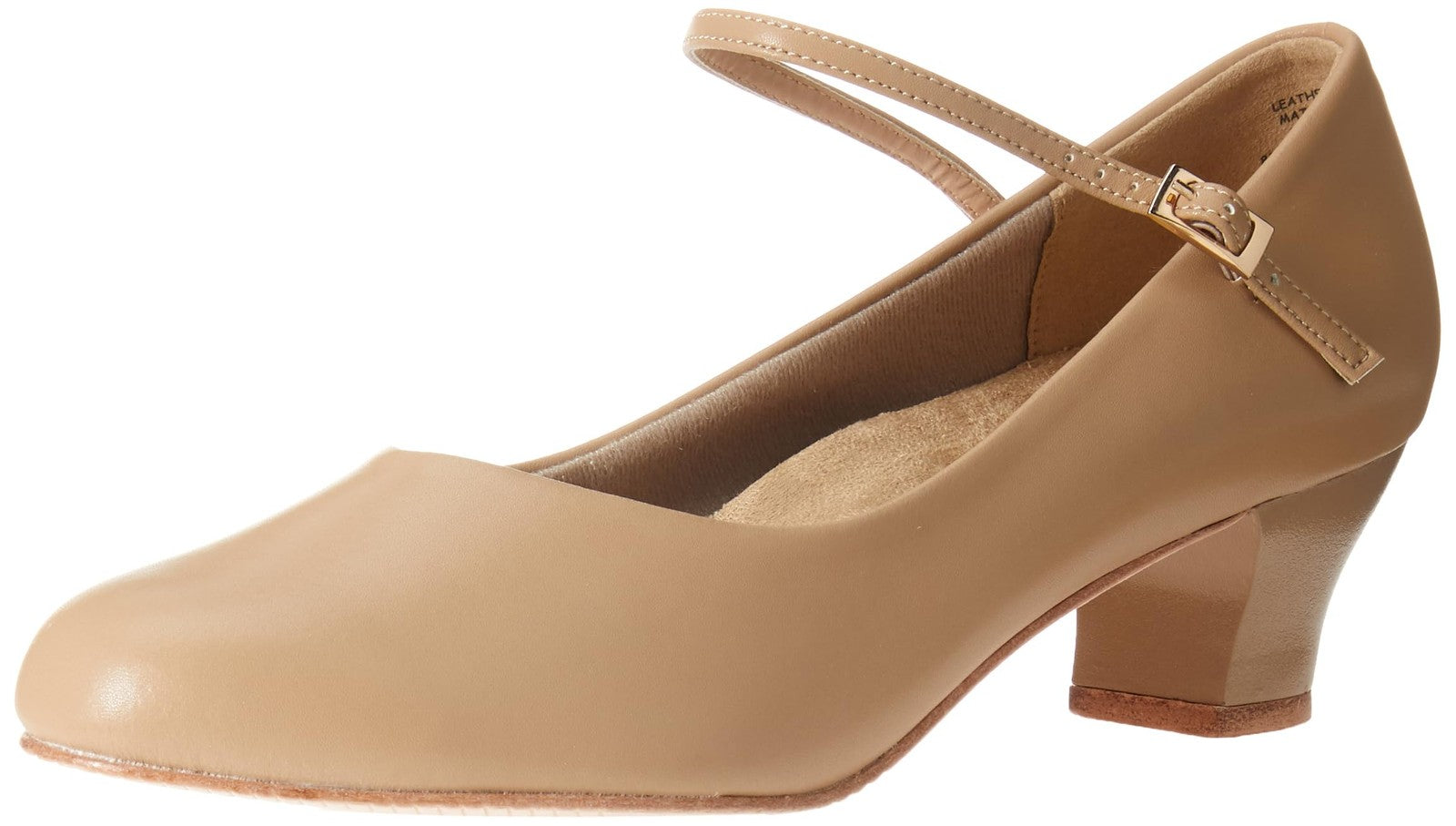 Capezio Women's Cassie Jr. Character Shoe, Caramel, 6M