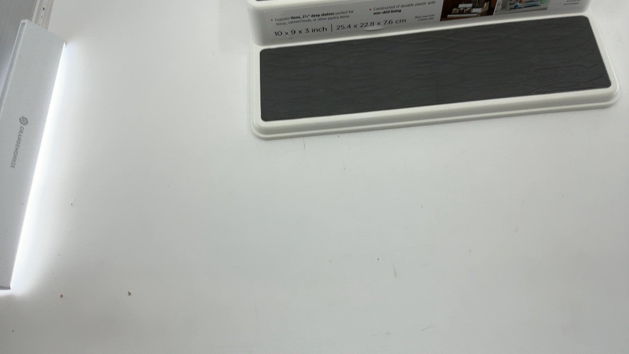 Copco 3-Tier Spice Organizer, 10-Inch Non-Slip Shelf for Cabinets