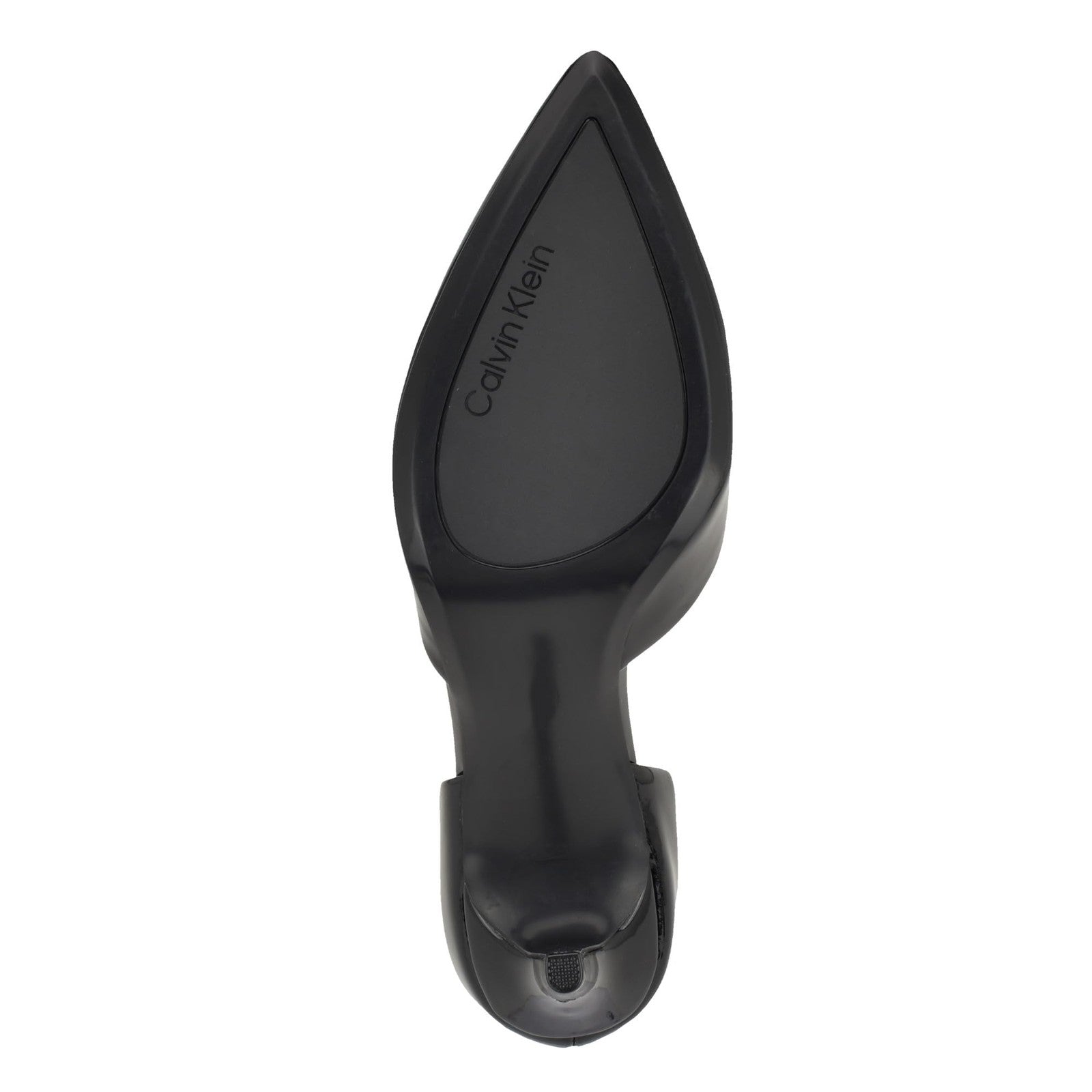 Calvin Klein Women's Gloria Pump, Black Patent 002, 6.5