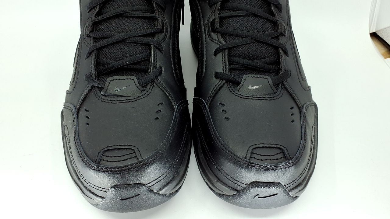 Nike Men's Air Monarch IV Training/Workout Shoes, Black/Black, 10 Extra Wide