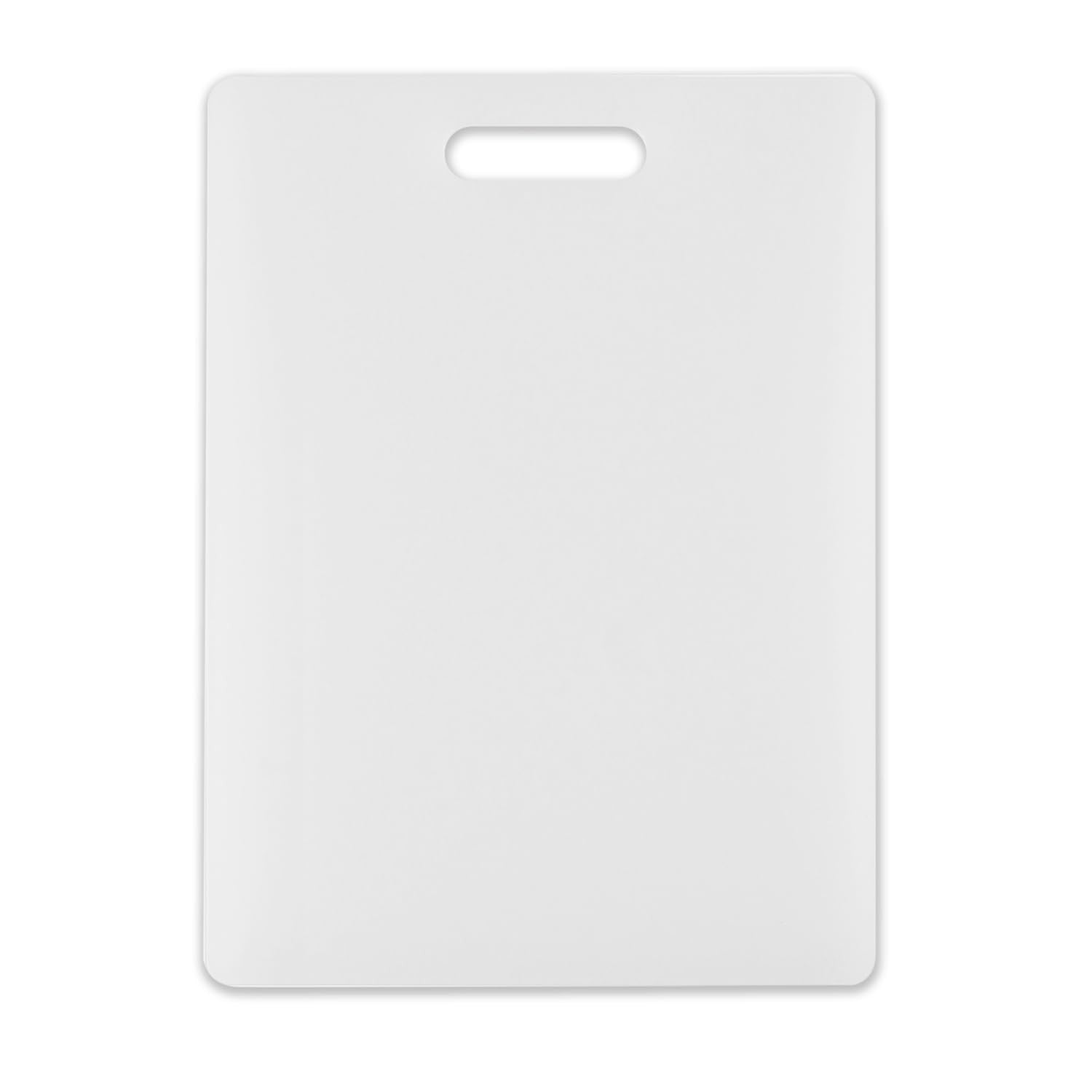 Dexas NSF Polysafe Cutting Board with Handle, 11 by 14.5 inches, White