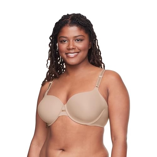 Warner's No Side Effects Underwire Bra 1356, Toasted Almond, 34C