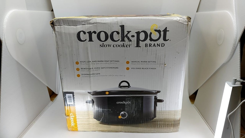 Crock-Pot 7-Quart Manual Slow Cooker  Black