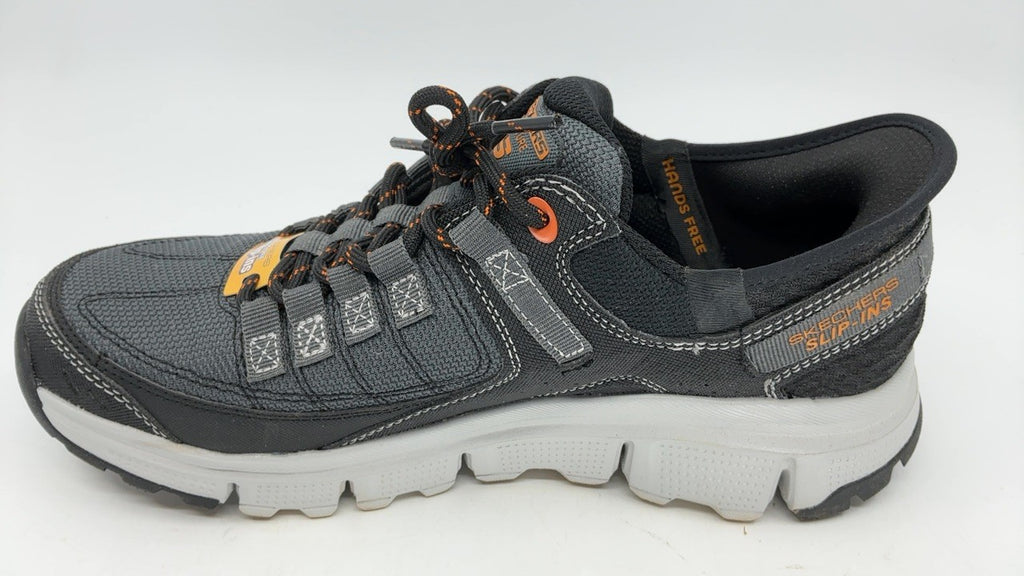 Skechers Men's Summits at Hands Free Slip-in Sneaker,Gray/Orange,8