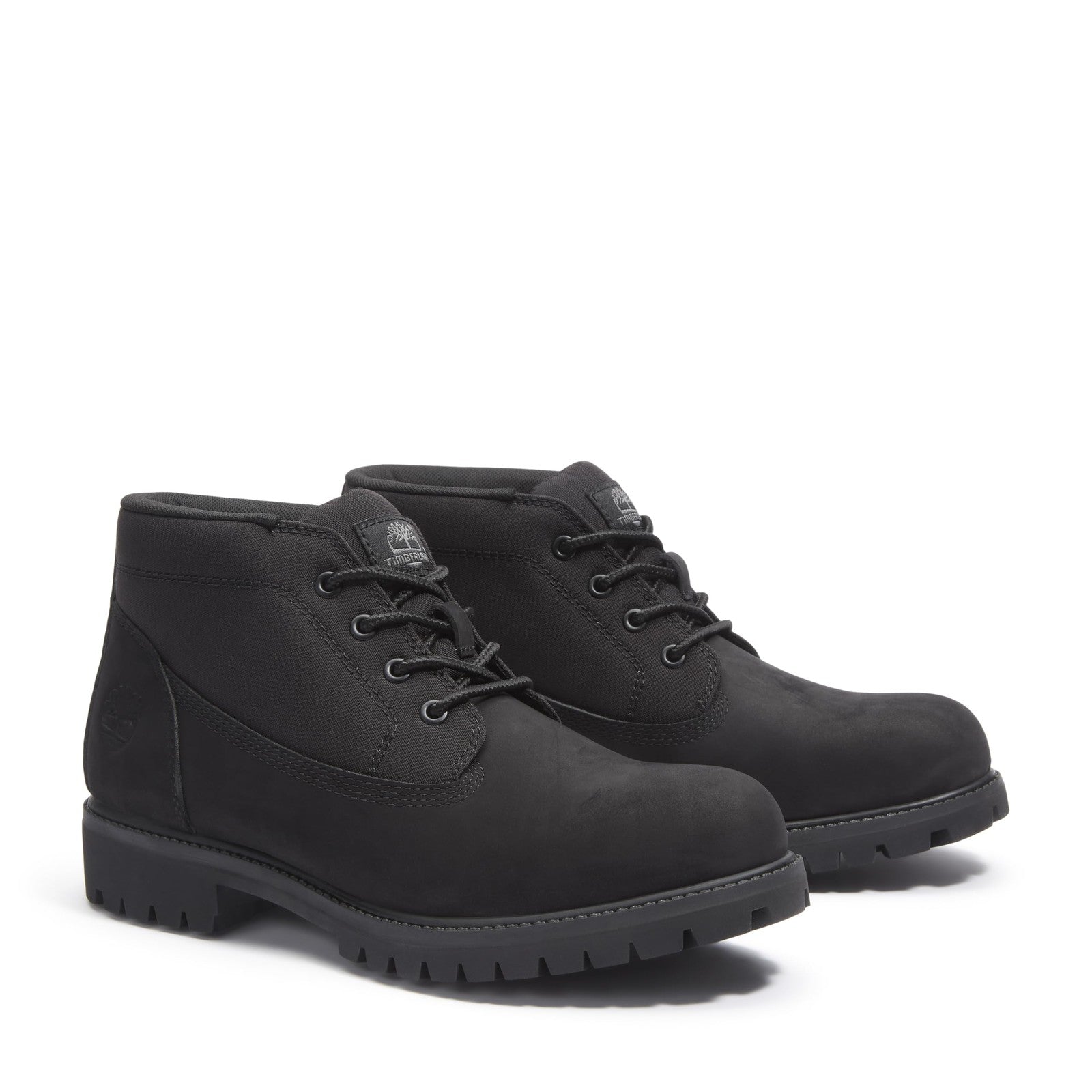Timberland Men's Premium 6 Inch Lace Up Waterproof Boot, Black Nubuck, 9 Medium