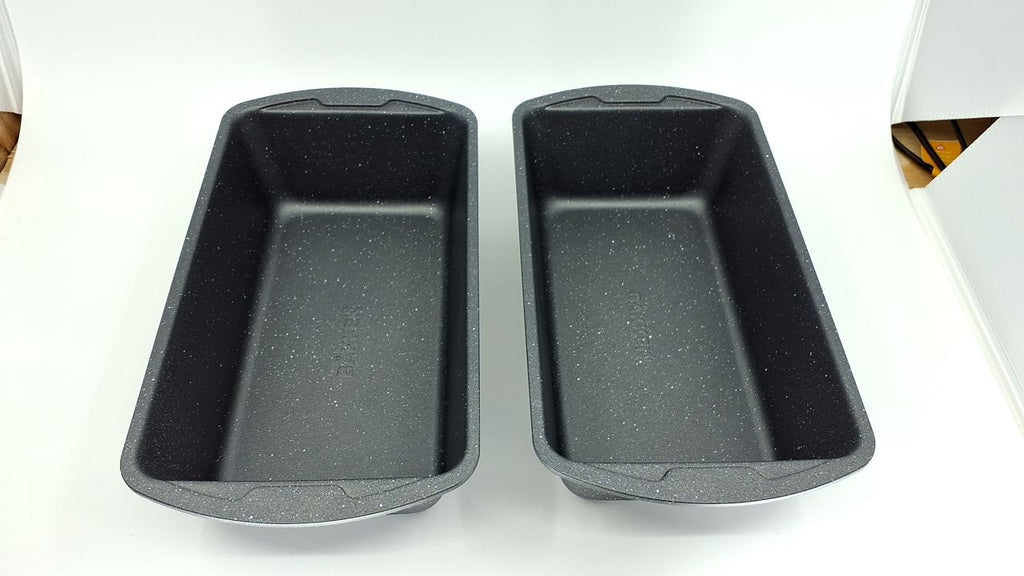 10.2" & 11" Nonstick Baking Loaf Pans Set, Oven Safe, Stackable Design