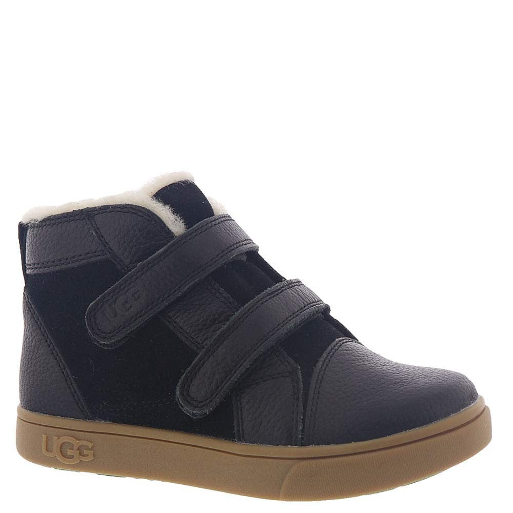 UGG Unisex-Child Rennon Ii Sneakers, Black, 10