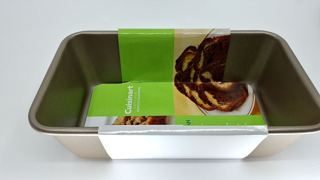 Cuisinart 9-Inch Chef's Classic Nonstick Bakeware Loaf Pan, Champagne