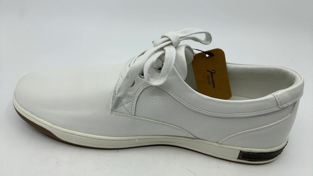 Jousen White Fashion Sneakers Size 10 A81Q06 Memory Foam Comfort