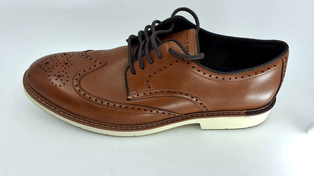 Cole Haan Men's Go-to Wing Oxfords, British TAN, 11.5