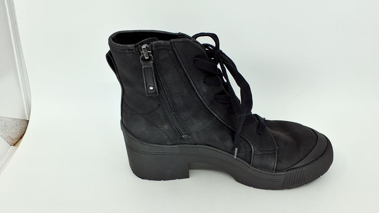 Dr. Scholl's Women's Time Off Up Ankle Boot Black 8 M