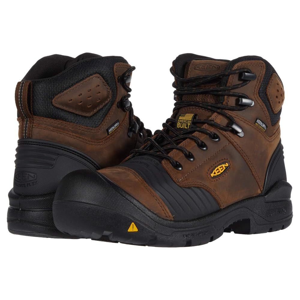 KEEN Utility mens Portland 6" Kbf Composite Toe Waterproof Work Boots, 13W