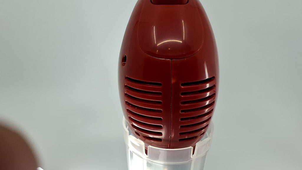 OVENTE 5-Speed Hand Mixer Red HM151R, 150W, Stainless Steel Whisks