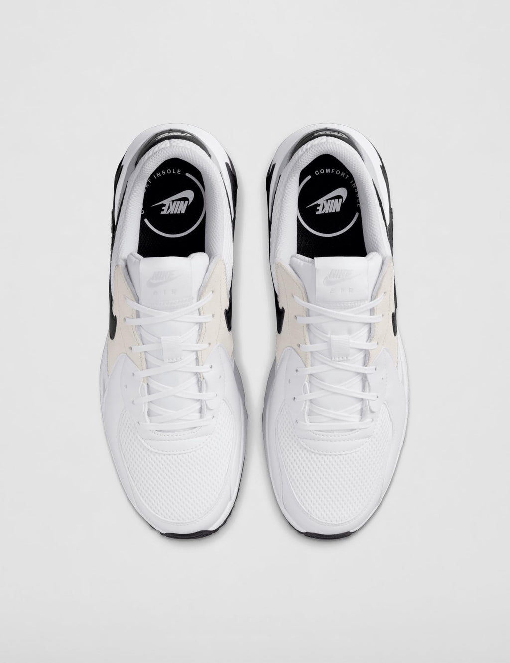 Nike Men's Air Max Excee Sneaker, White, 10.5