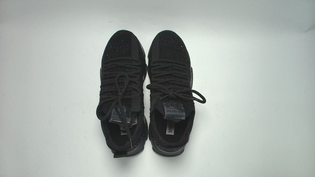 Steve Madden Women's Maxima Sneaker, Black, 9