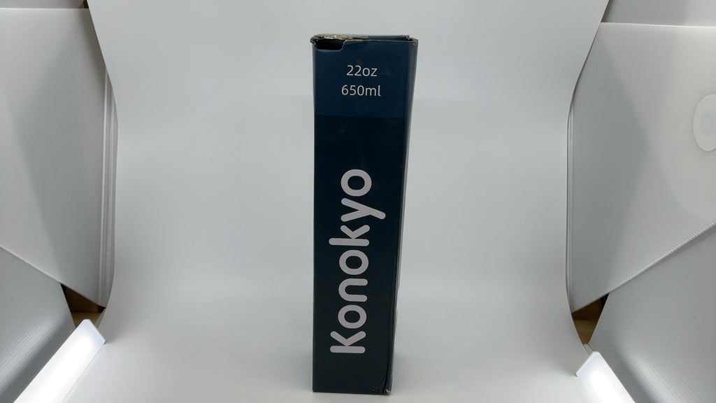 22oz Stainless Steel Insulated Water Bottle w/ 3 Lids, Bamboo Grove