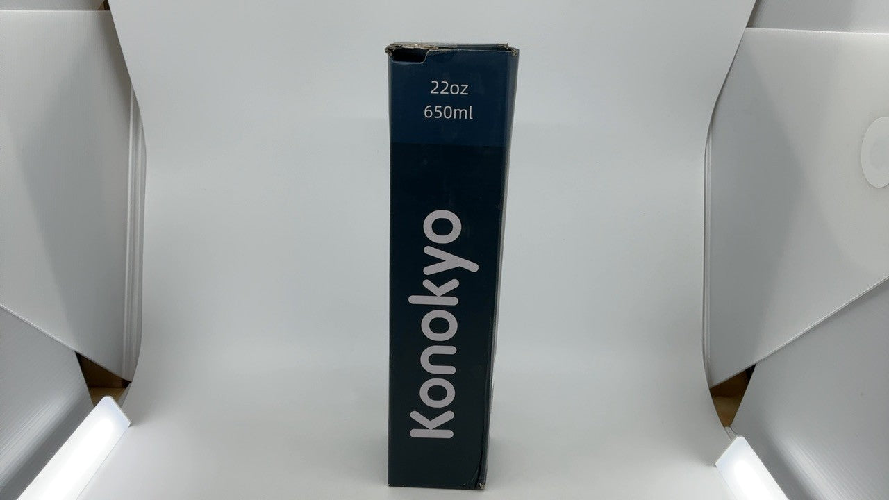 22oz Stainless Steel Insulated Water Bottle w/ 3 Lids, Bamboo Grove