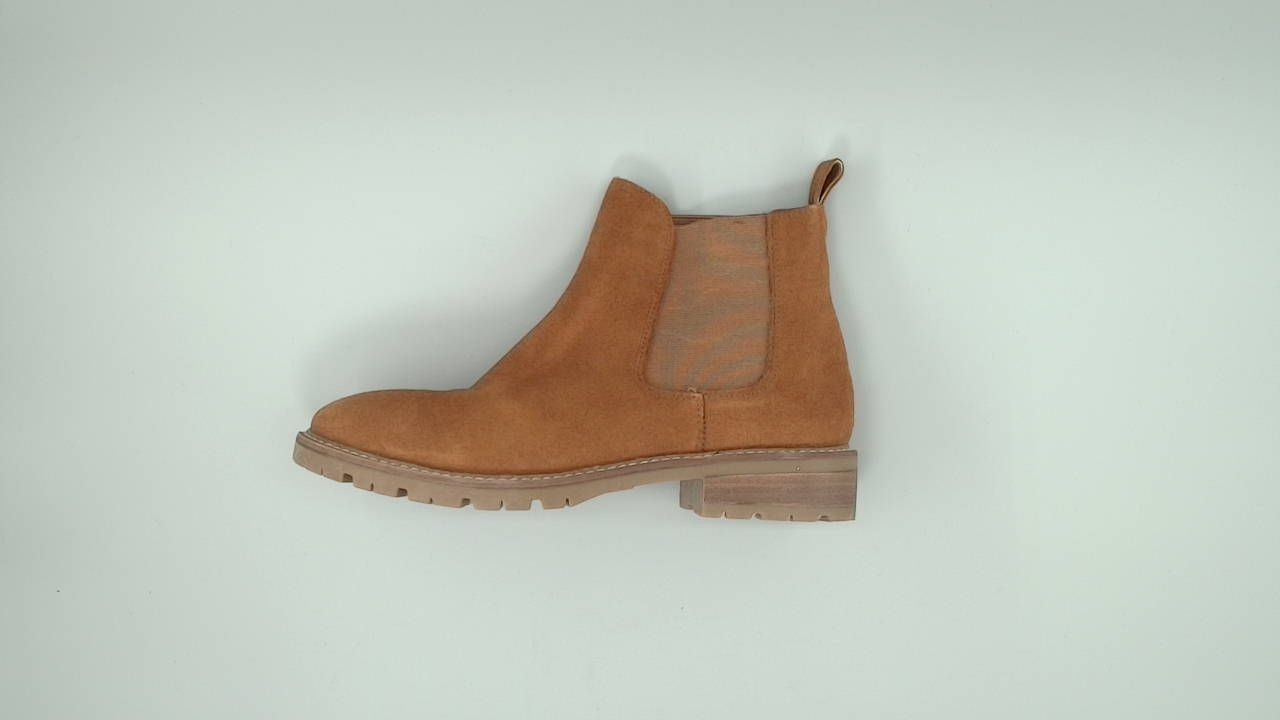 Steve Madden womens Chelsea Boot, Chestnut Suede, 10 US