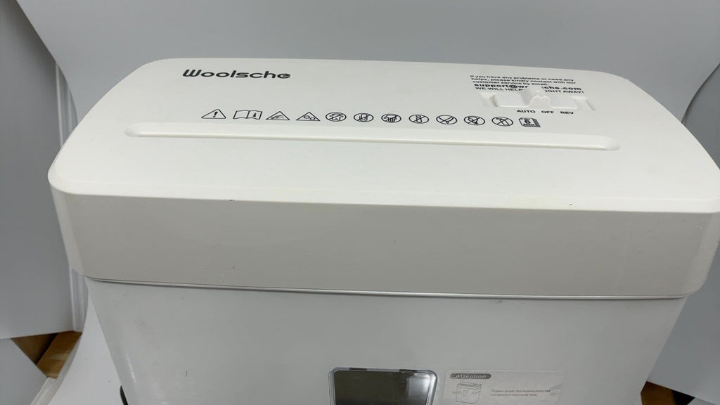 Micro Cut Paper Shredder, P-5 Security, 5-Sheet, Jam Proof Design
