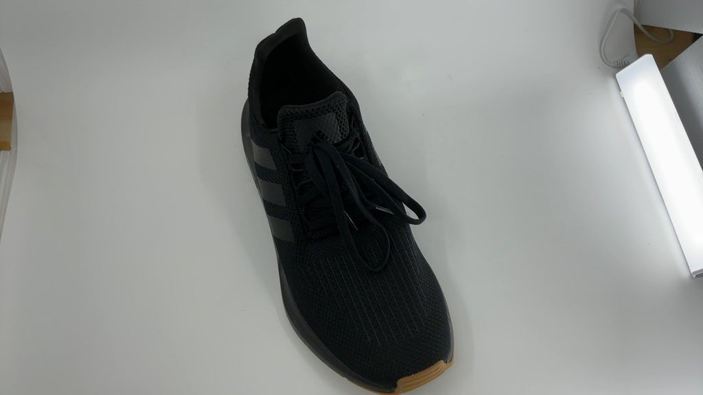 adidas mens Swift Run Core Black/Core Black/Core Black 9.5