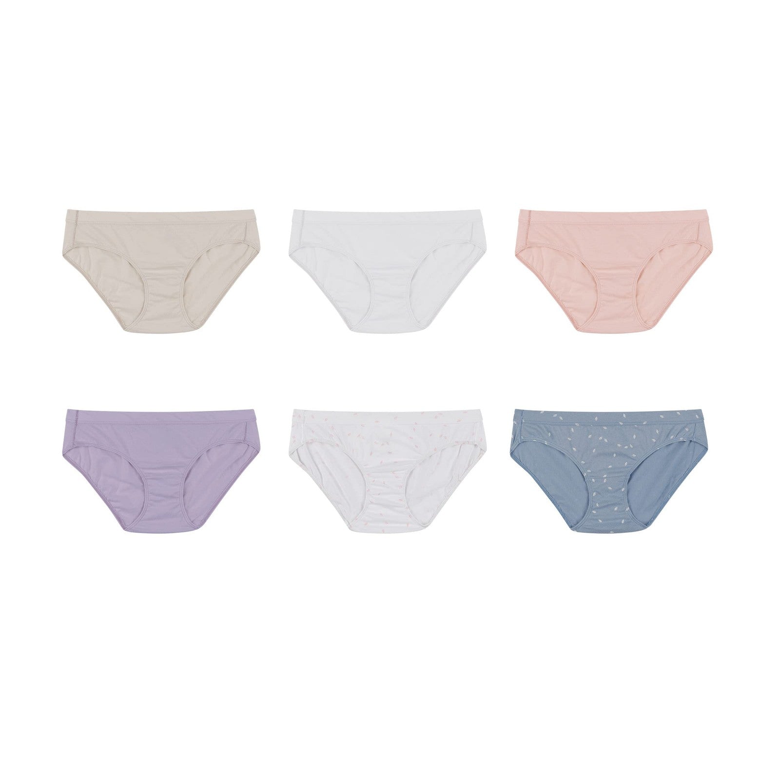Hanes Women's Pure Comfort Hipster 6-Pack Size 5