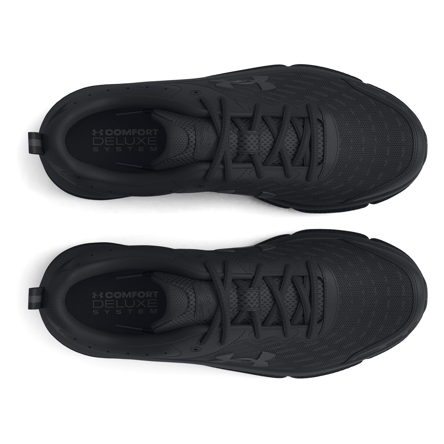 Under Armour Women's Charged Assert 10, (002) Black/Black/Black, 6.5, US