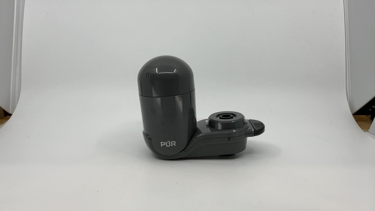 PUR Plus Vertical Faucet Mount Filter, Lead-Reducing, Grey, Easy Install