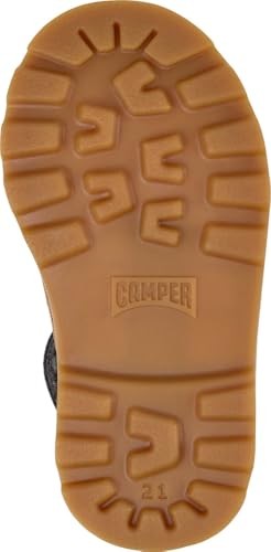 Camper Kids Baby Modern Ankle Boot, Dark Gray, 8 US Unisex Infant