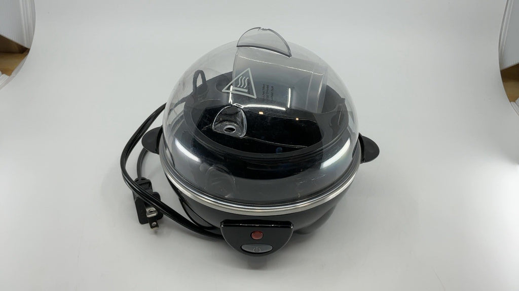 Hamilton Beach Egg Cooker, 3-in-1, Holds 7, Black, Omelet & Steamer