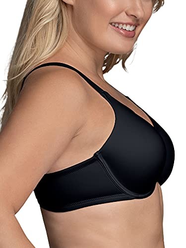 Vanity Fair Women's Black Underwire Bra, Full Figure, Size 40C