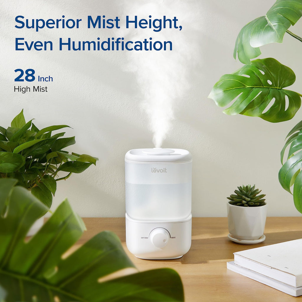 LEVOIT 2.5L Humidifier, Quiet Operation, BPA-Free, Perfect for Baby Nursery