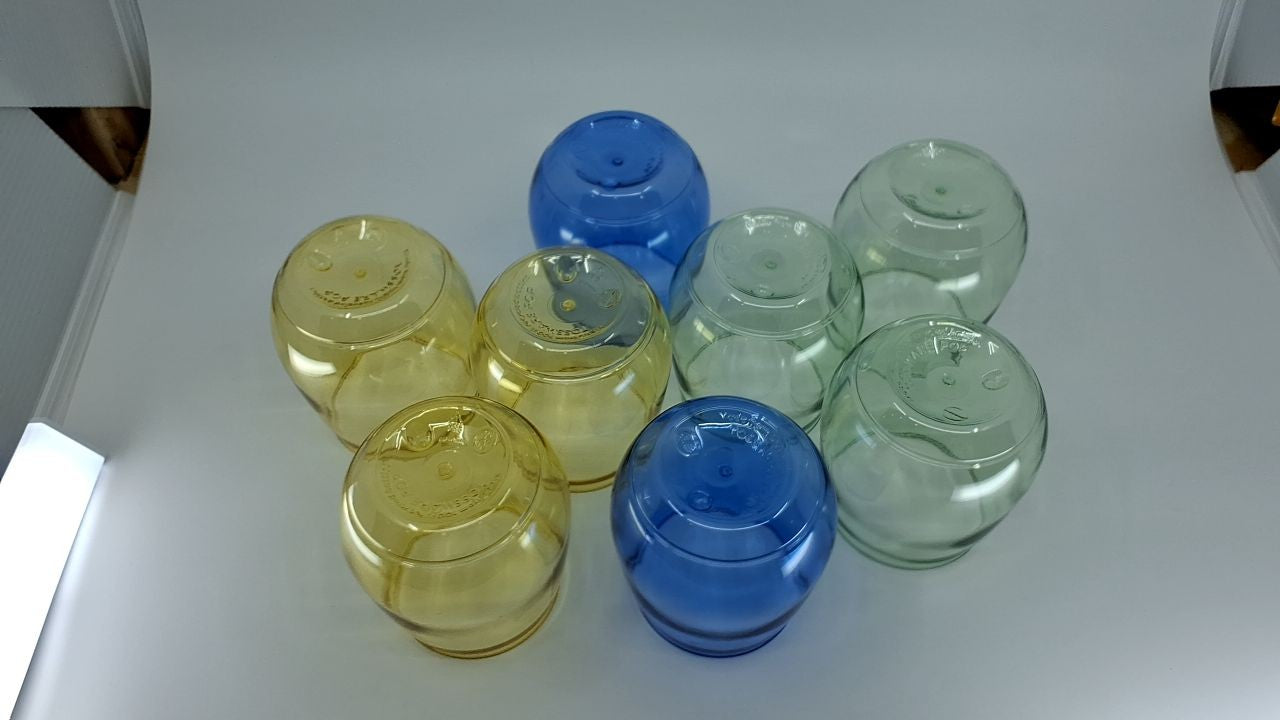 14oz Vino Plastic Wine Glasses Set of 12, Unbreakable & Recyclable