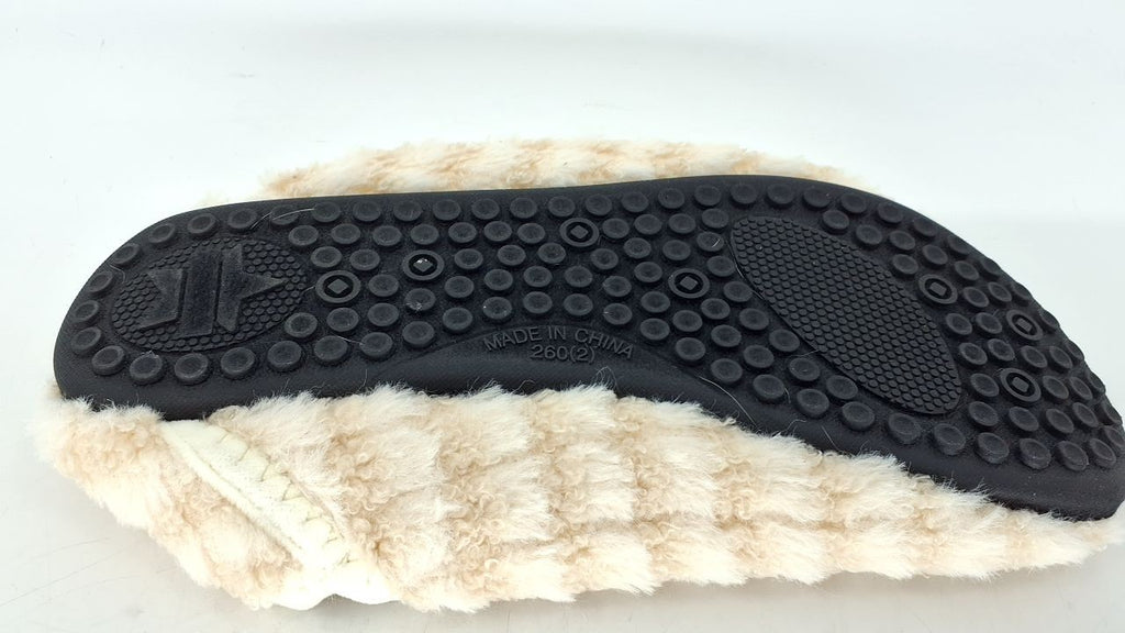 Tanamo Slip-On House Slippers, Striped, Cozy for Indoor Use, size 8-9M/9/10W