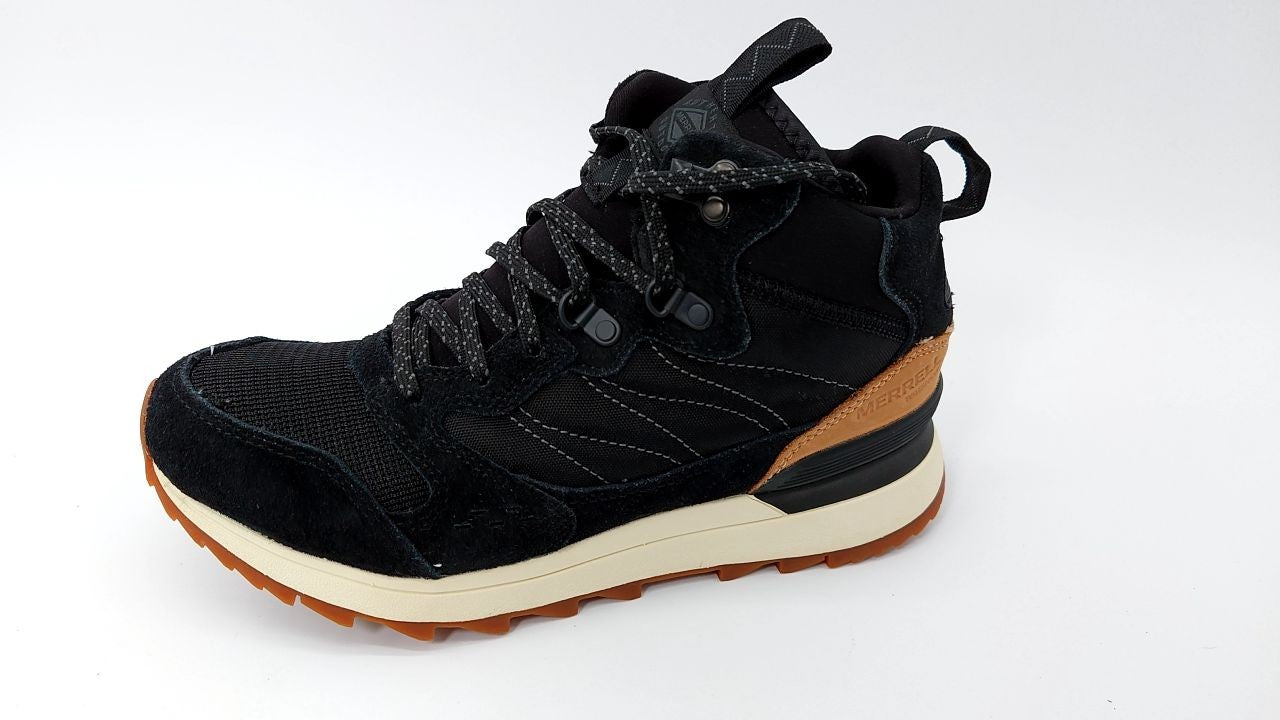 Merrell Women's Alpine 83 Sneaker Recraft Mid Waterproof Fashion Boot, Black, 8