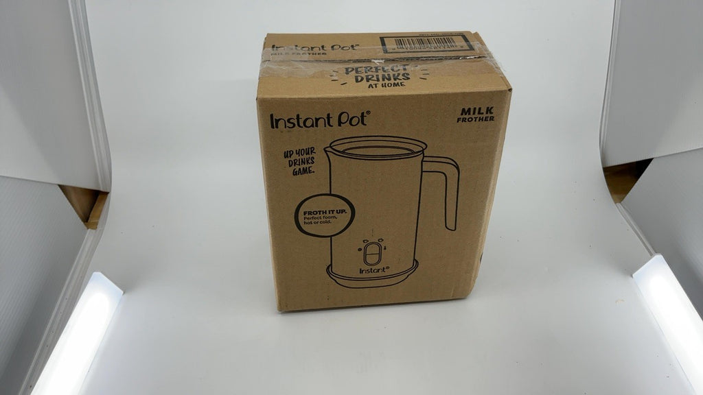 Instant Pot 10oz Milk Frother 4 Functions Electric Steamer Black