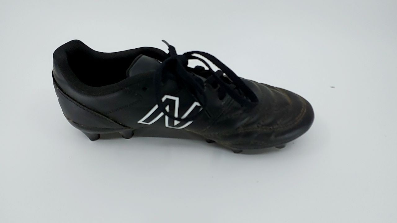 New Balance 442 V2 Academy Junior Soccer Shoes Black/White Size 2 Little Kid