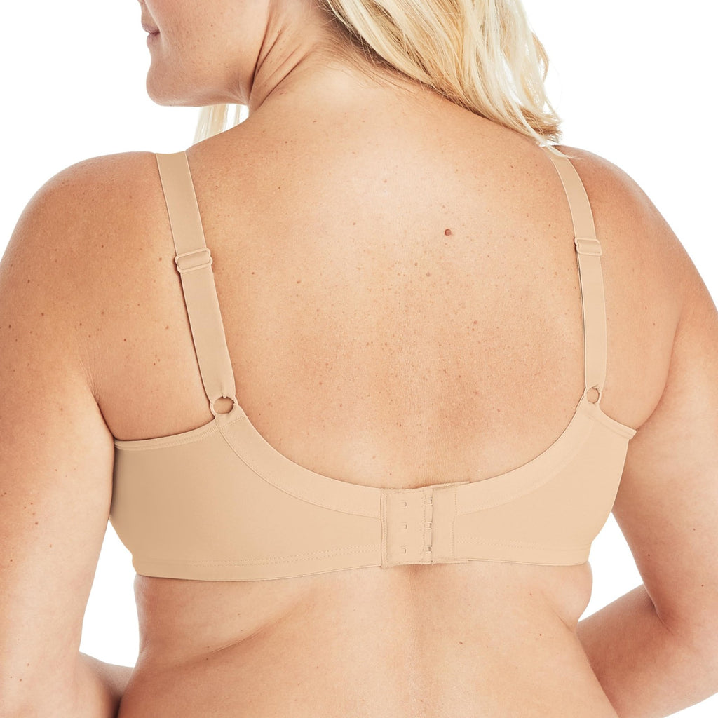 PLAYTEX Womens 18 Hour Smoothing Wirefree Us4697 Minimizer Bra, Nude, 40D US
