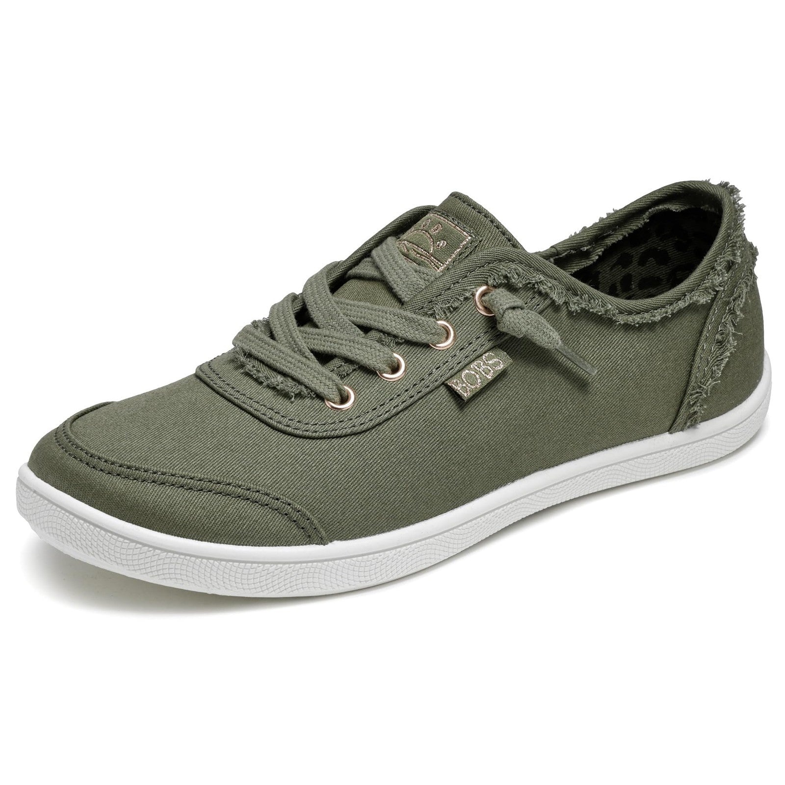 Skechers BOBS B Cute Sneakers, Olive, 9.5, Casual, Machine Washable
