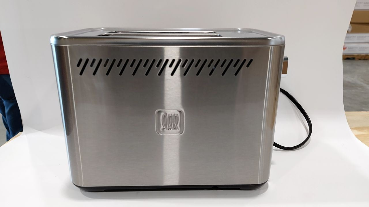 Toastmaster 2-Slice Toaster, Stainless Steel with Lever and Dial Controls, 900W