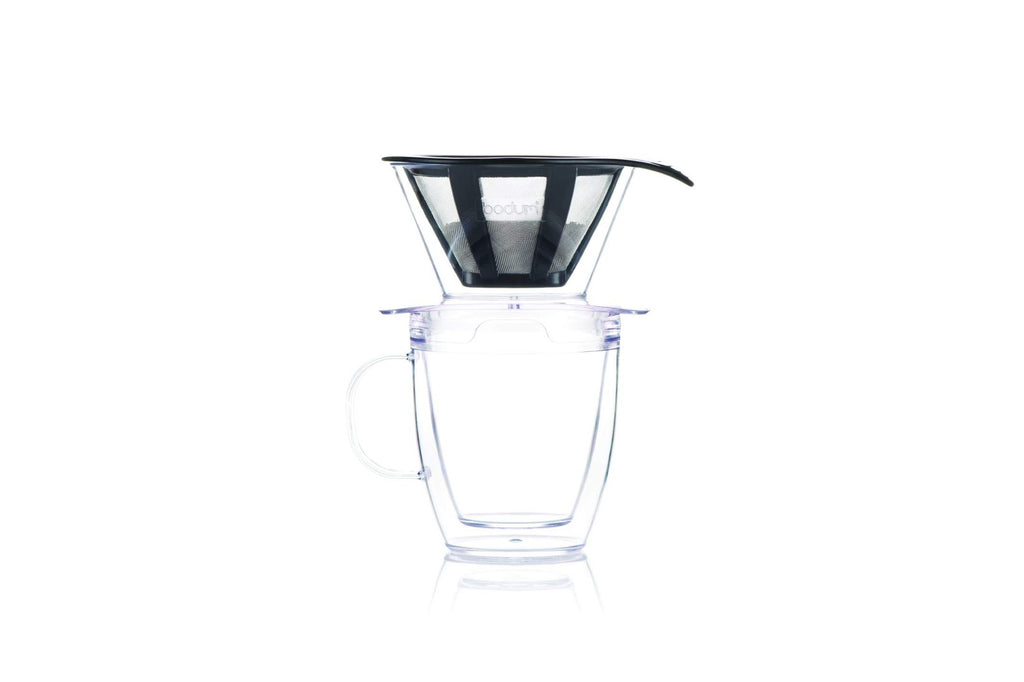 Bodum 12oz Coffee Dripper Set w/Double Wall Mug & Stainless Steel Filter