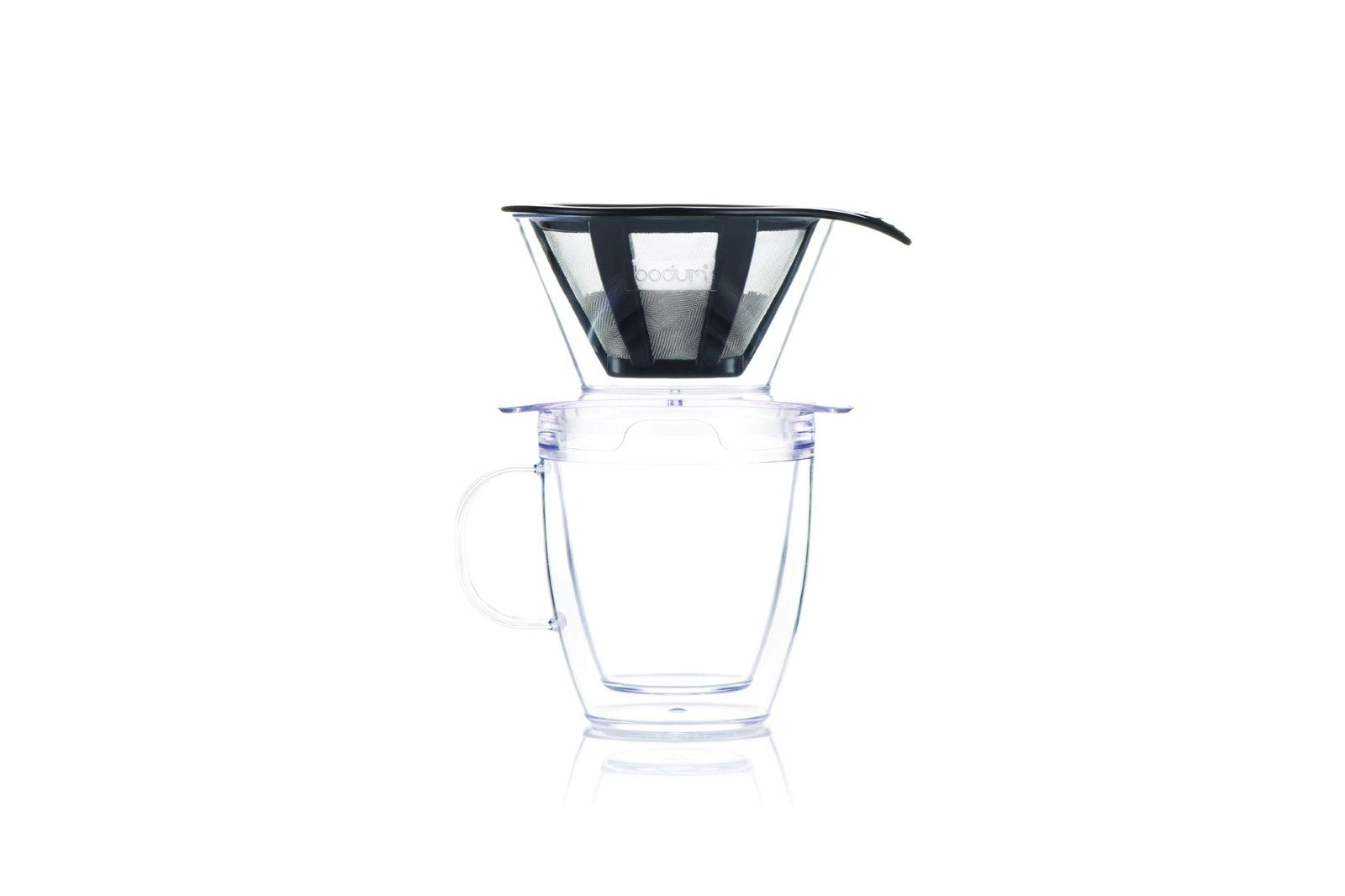 Bodum 12oz Coffee Dripper Set w/Double Wall Mug & Stainless Steel Filter