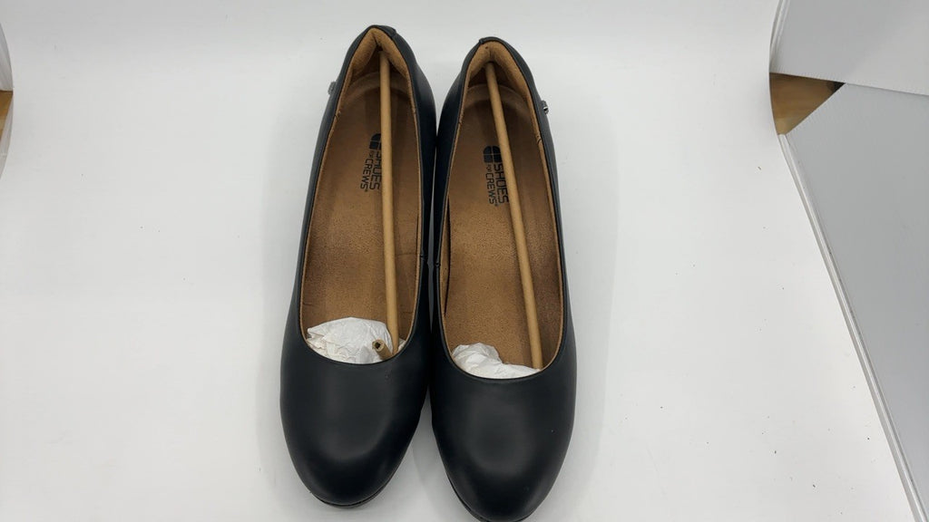 Black Women's High Heel Dress Shoes w/ Slip-Resistant & Water-Resistant 11