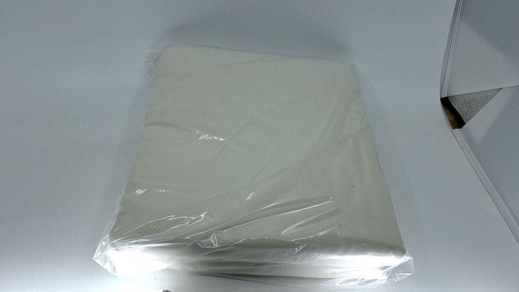 AmazonBasics 4Pc Full Sheet Set, Soft Microfiber, 14In Deep Pockets, Cream