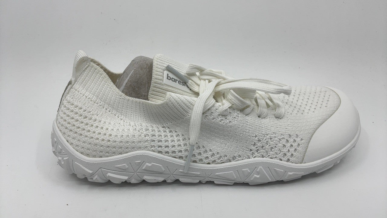 Limberun Wide Toe Box Sneakers White 5W/4M Minimalist Walking Shoes