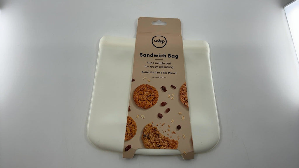 34oz Silicone Storage Bag Sandwich Oat Microwave & Dishwasher Safe