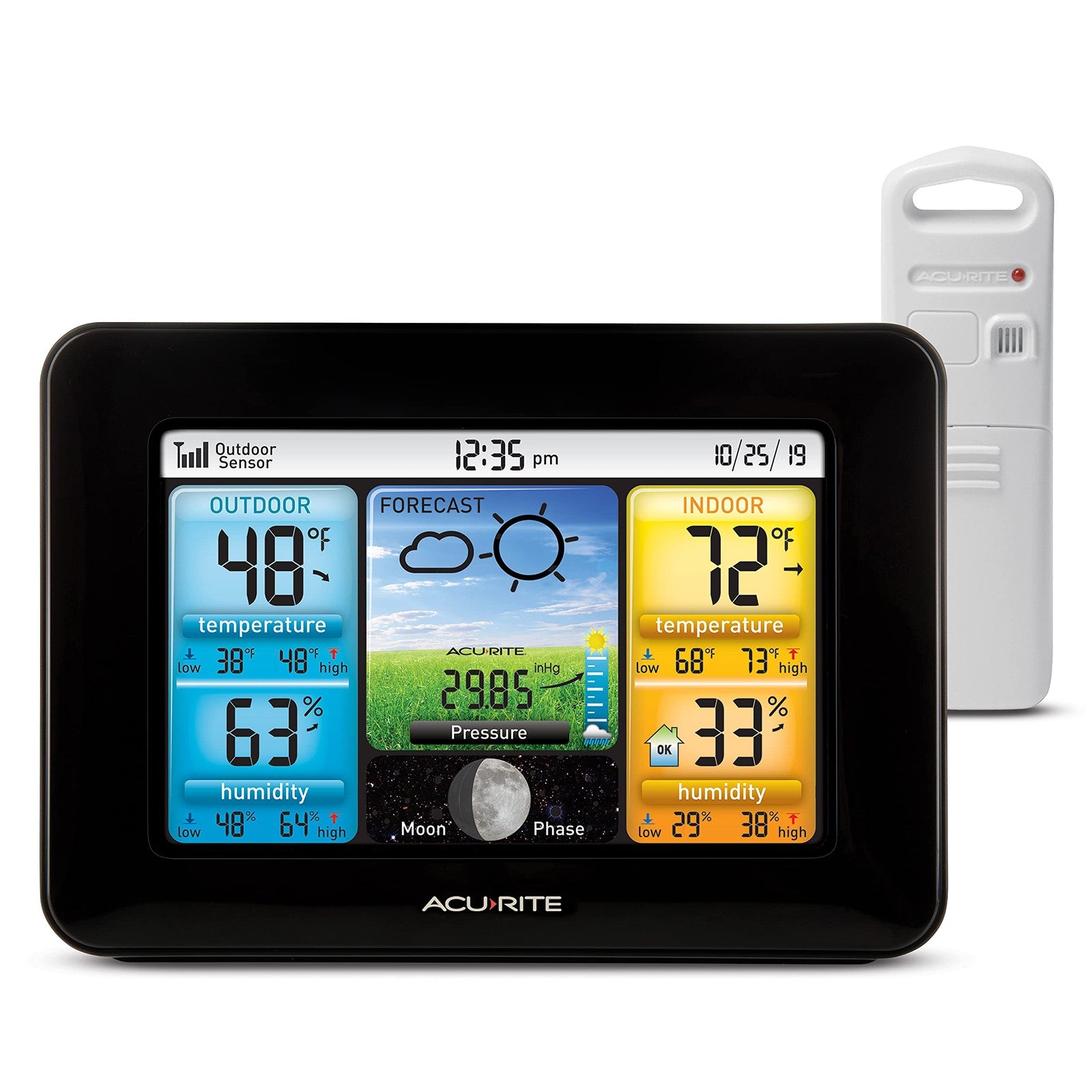 AcuRite Indoor Outdoor Weather Station w/ Color Display & Thermometer
