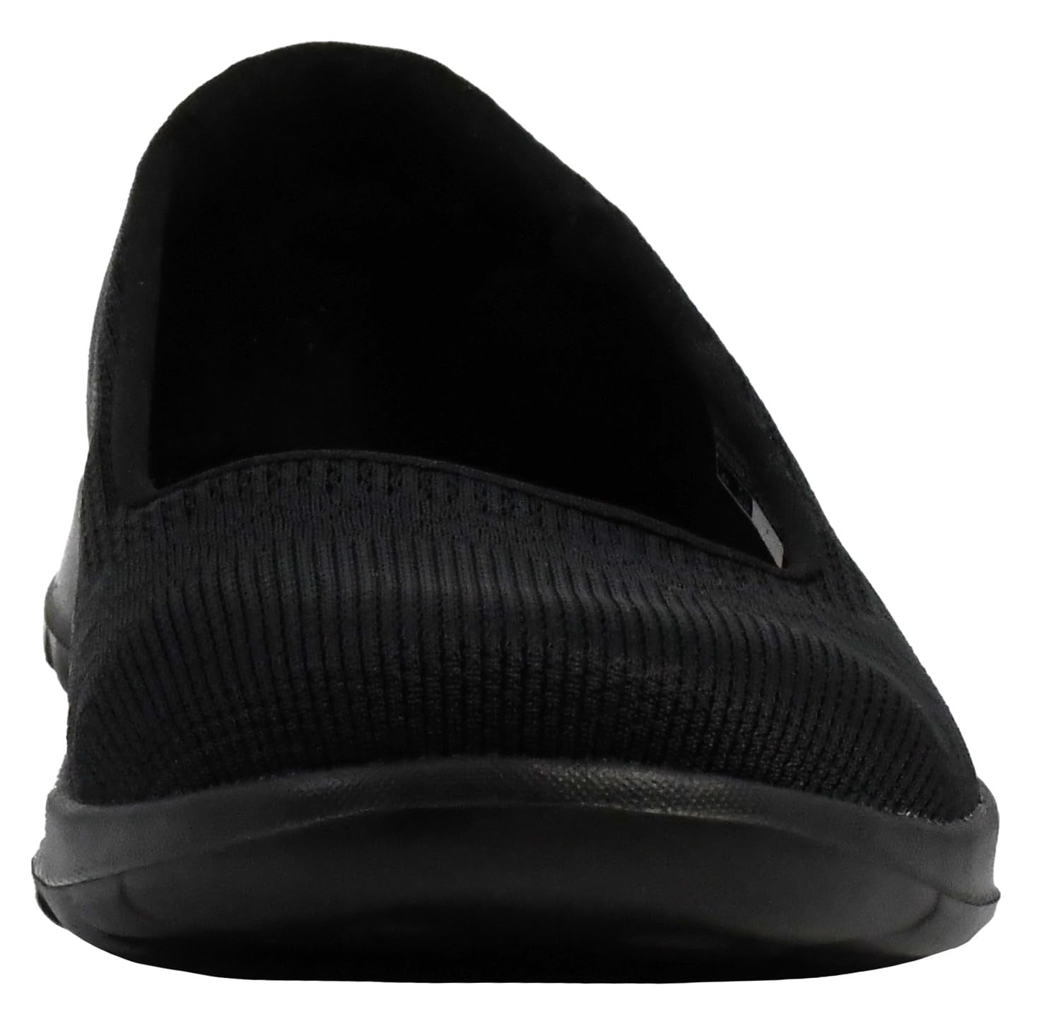 GO Walk Lite Dreamer Ballet Flat, Women's, Skechers, Black, 7.5 M