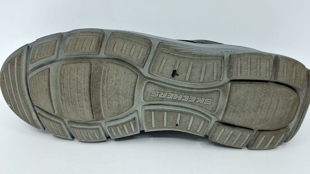 Skechers USA Men's Men's Arch Fit Garza-Thaddeus Bungee, Char (Charcoal), 10