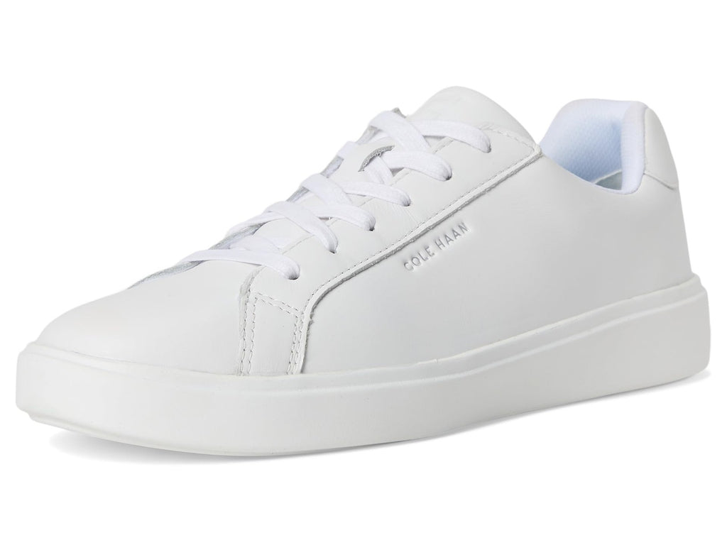 Cole Haan Women's Grand Crosscourt Daily Sneaker, White/CH Argento, 8 Wide