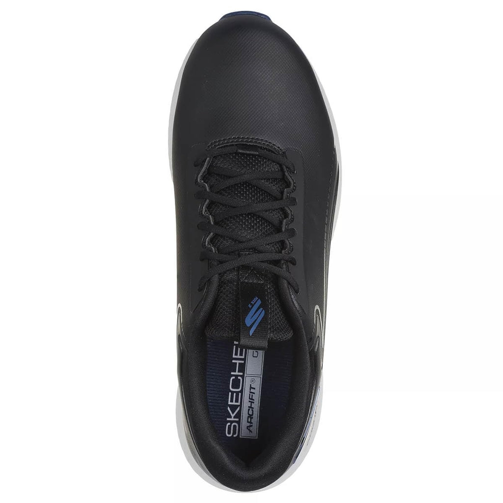 Skechers Max 2 Arch Fit Golf Shoe 10W Black/Gray Waterproof Spikeless